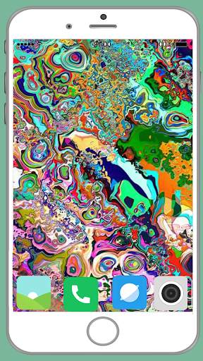 Psychedelic Full HD Wallpaper screenshot 1