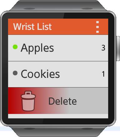 Wrist List - Shopping List screenshot 6
