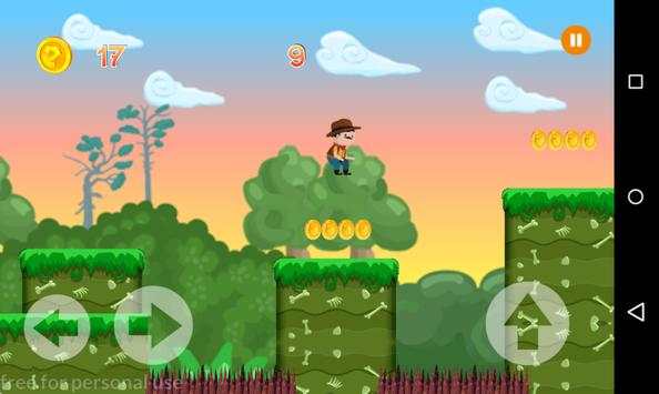 Western-Man 2 : Super Jabber Jungle Castle Run screenshot 7