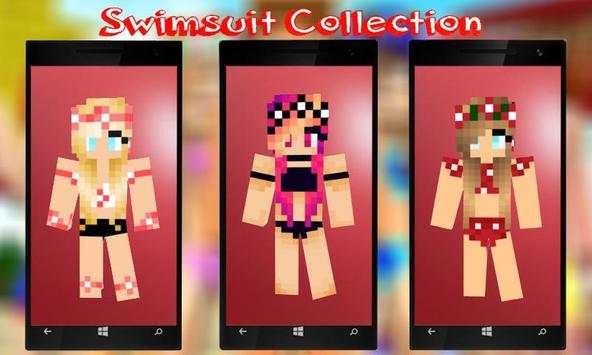 Swimsuit girls skins for Minecraft PE screenshot 3