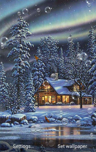 Winter Live Wallpaper screenshot 4