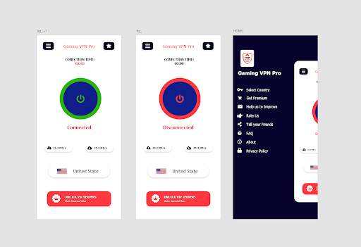Gaming VPN Pro Unlimited Private Proxy  Server screenshot 1