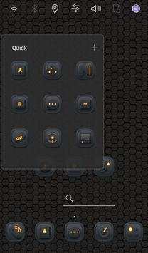 Black Block Launcher theme screenshot 5