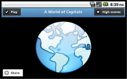 Quiz : World Capitals screenshot 1