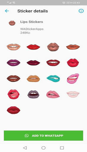 Kiss&Lips Stickers 2020 for Whatsapp screenshot 3
