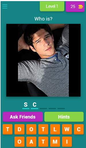 Teen Wolf quiz game screenshot 1