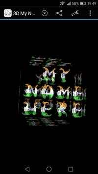 3D My Name India LWP screenshot 2