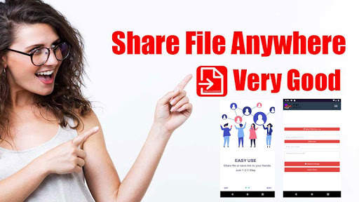 Send File Anywhere - Share file wifi transfer screenshot 1