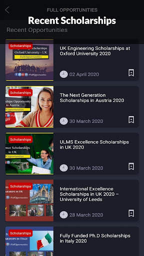 Full Opportunities - Scholarships Program screenshot 3