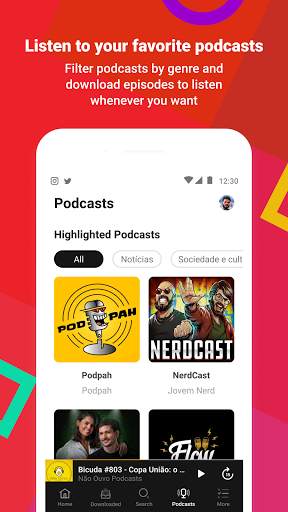 Palco MP3: Listen and download screenshot 7