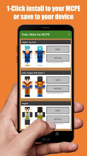 Goku Skins for MCPE screenshot 2