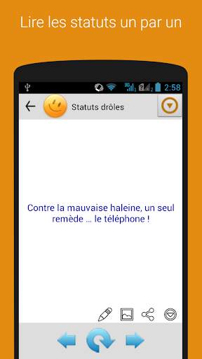 Statuts-Phrases à tout faire screenshot 3
