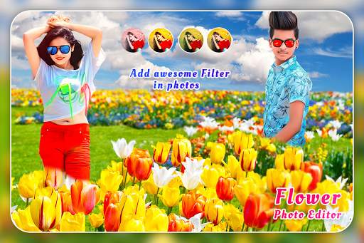 Flower Photo Editor screenshot 1