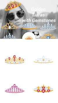Golden Tiaras with Gemstones screenshot 4