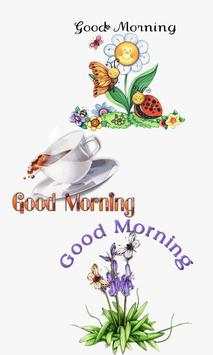 Good morning (sticker  GIF and SMS) screenshot 1