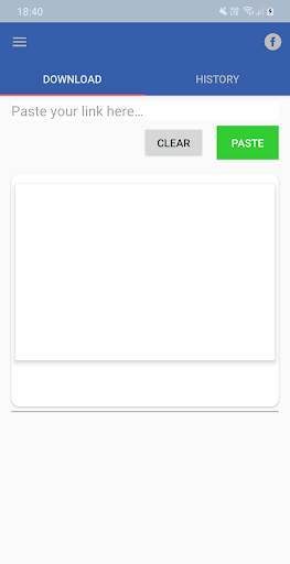 Video Downloader Mp4 for Facebook screenshot 1