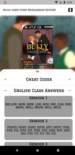 Bully: Cheat Codes - Scholarship Edition screenshot 2