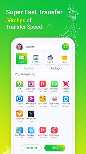 Sender – Share Music & Video, Transfer, Xender screenshot 3