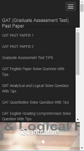 NTS GAT General Past Paper screenshot 2