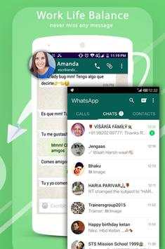 Clone app& Multicompte for WhatsApp-Multi chat screenshot 2