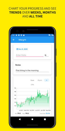 Body Measurement, Body Fat and Weight Loss Tracker screenshot 4