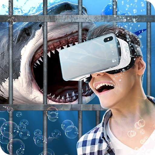 Swim Sharks In Cage VR Simulator 2.1