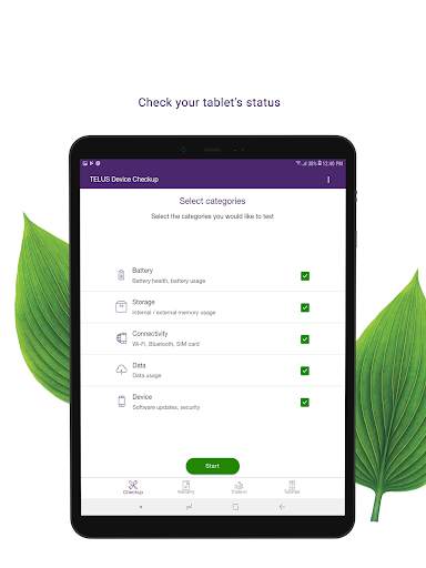 TELUS Device Checkup® 12 تصوير الشاشة