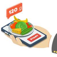 Digital Kitchen Food Scale in Grams Simulator fun icon