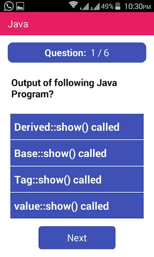 Quiz App screenshot 6