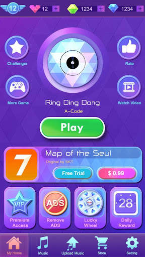 Music Piano Tiles: Music Games screenshot 1
