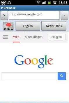 PBrowser internetbrowser FREE screenshot 3