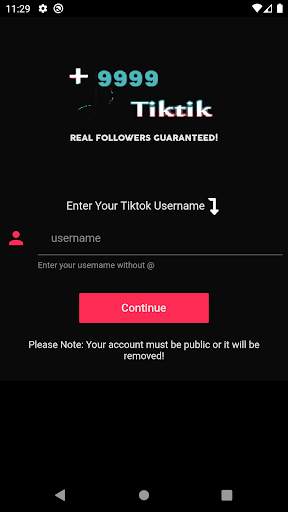 Tiktik - Free Followers Fans & Hashtags screenshot 2
