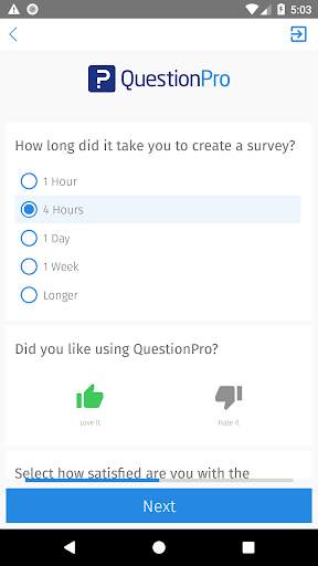 QuestionPro - Offline Surveys screenshot 5