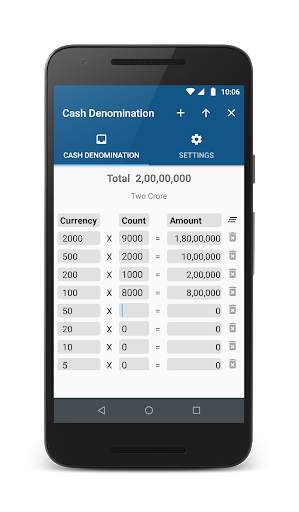 Cash Denomination screenshot 1