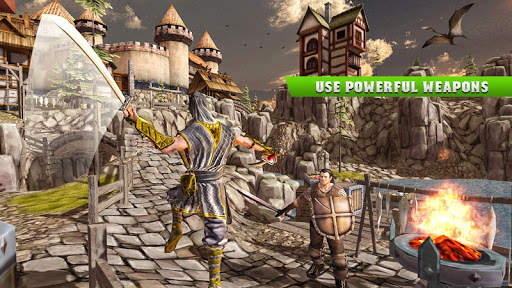 Ninja Warrior - Kung Fu Karate Fighter screenshot 1