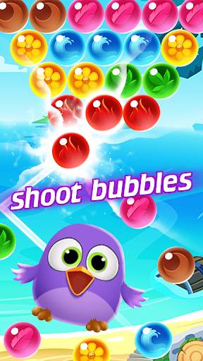 Birds rescue: Bubble pop screenshot 1