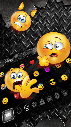 Black Pistol Bullet Keyboard Theme screenshot 3