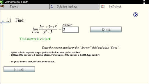 Math. Limits screenshot 5