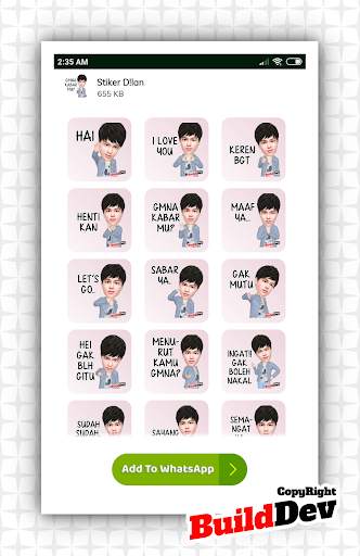 Kumpulan Stiker WA Keren 2021 WAStickerApps screenshot 15