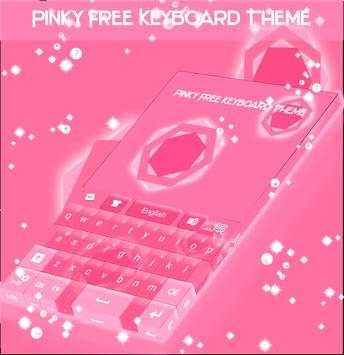 Pinky Free Keyboard Theme screenshot 4