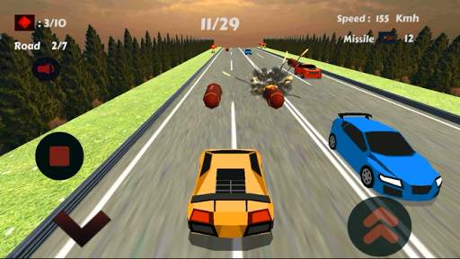 cars racing battle-destroy enemies to survive स्क्रीनशॉट 2