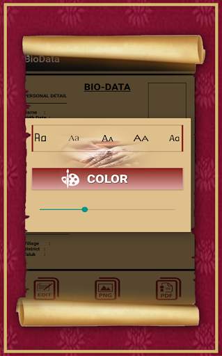 Bio Data Maker screenshot 3