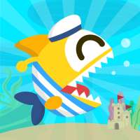 CandyBots Baby Shark Adventure 🌊 Kids Phone Games logo