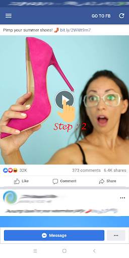 Video Downloader For Facebook screenshot 2