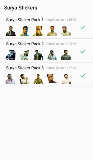 Surya Stickers For Whatsapp - WAStickerApps screenshot 1