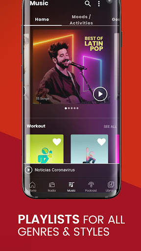 Uforia: Radio, Podcast, Music screenshot 4