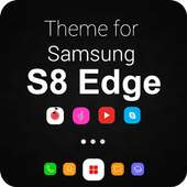 Theme for Samsung S8, Galaxy s8 Launcher logo