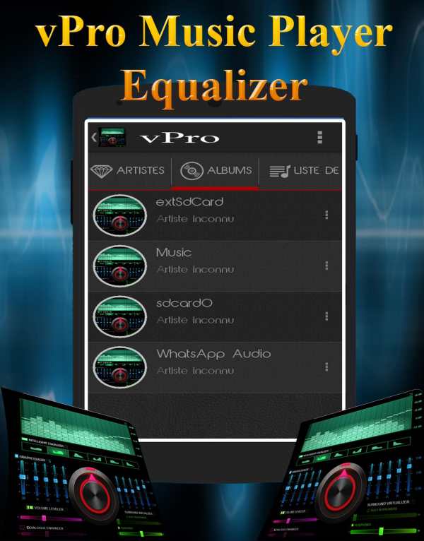 vPro Music Player Equalizer screenshot 7