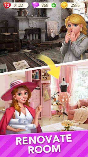 Happy Makeover: Zen Match screenshot 7
