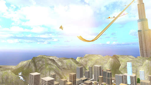 Super Hero Bike Mega Ramp screenshot 7